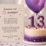 13 års bursdag dikt: de beste versene, tekstene og tipsene (uten cringe)